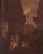 unknow artist malning w hogarth painting